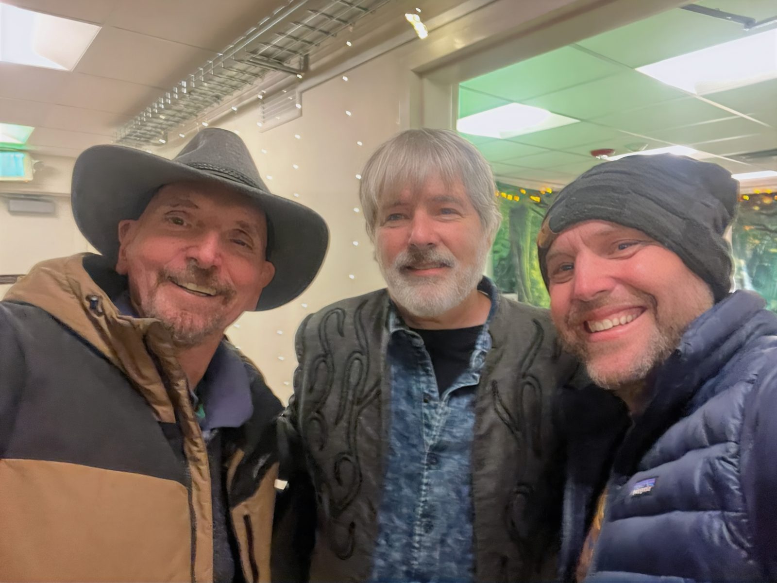 With Pops and B&eacute;la Fleck