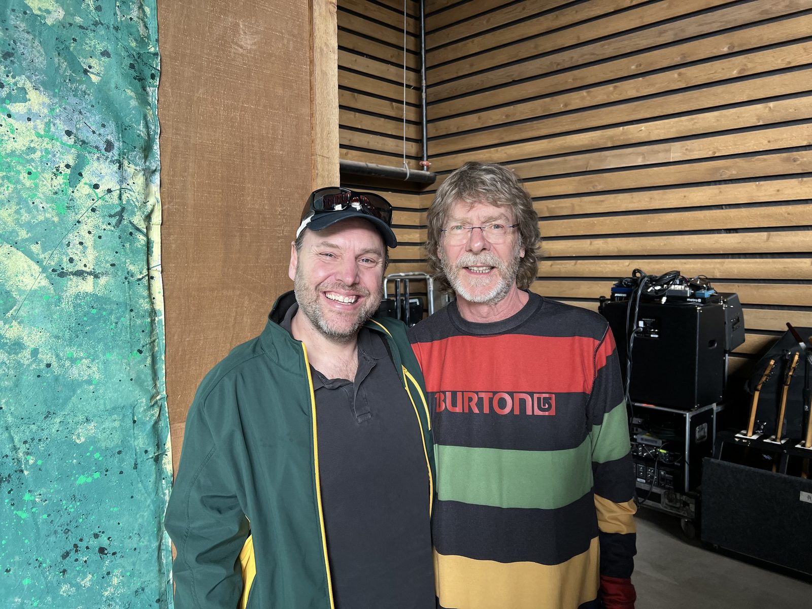 With Sam Bush