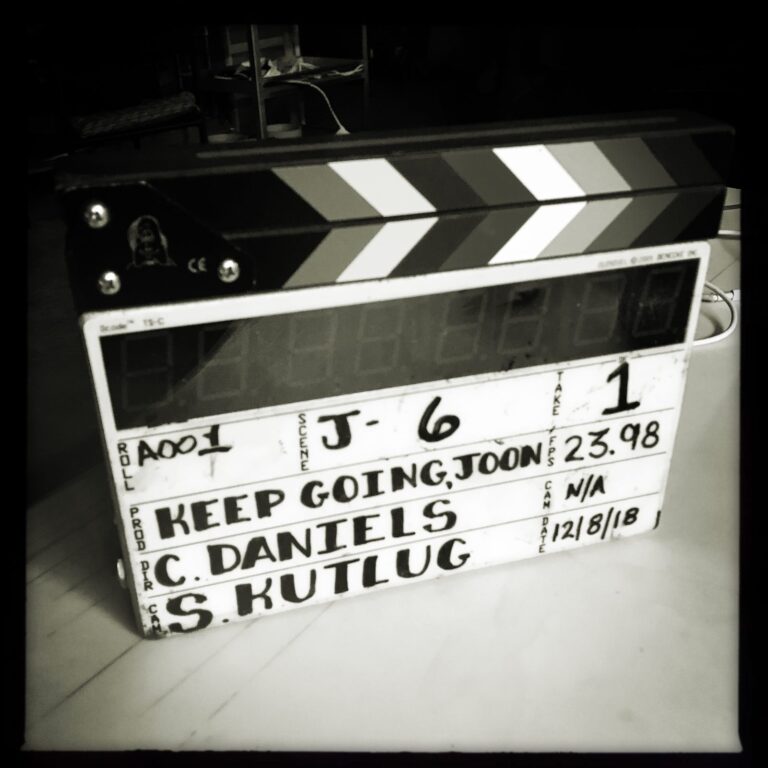Keep Going Joon · on set · 2018