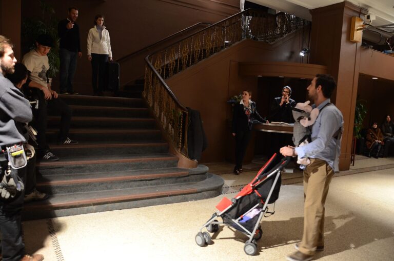 Stay at Home · on set · photo: Andrew Werner